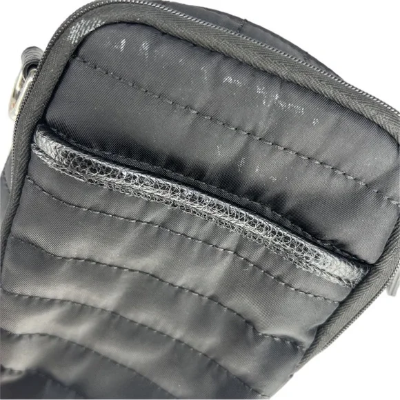 CYNTHIA ROWLEY Black Nylon Zelda Crossbody With Love Strap - Picture 10 of 16